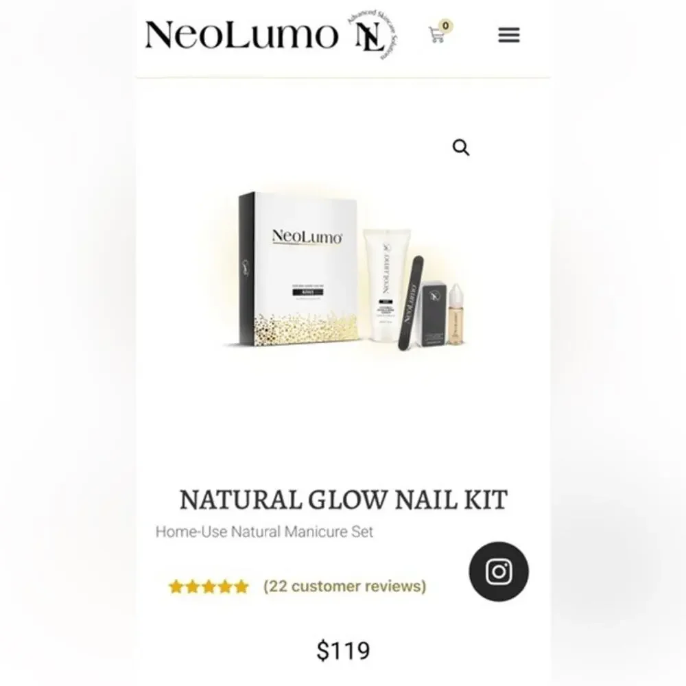 Natural Glow Nail Kit - Kiwi
